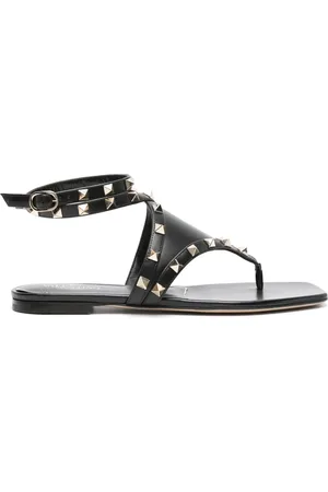 VALENTINO GARAVANI Sandalias Rockstud con tira entre los dedos