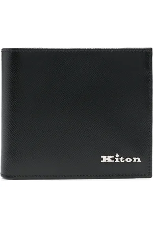 Kiton Cartera con letras del logo