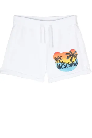 Moschino Shorts con logo estampado
