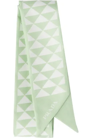 Prada Mascada con logo triangular