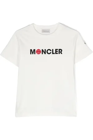 Moncler Playera con logo afelpado