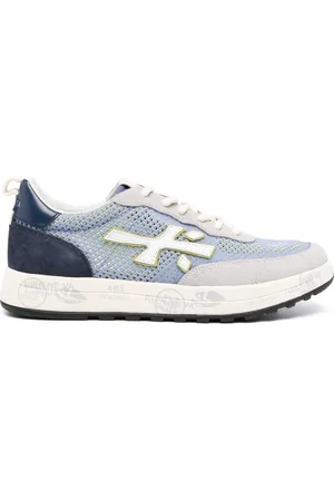 Premiata Tenis bajos con aplique del logo