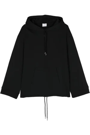 Courrèges Hoodie con parche del logo