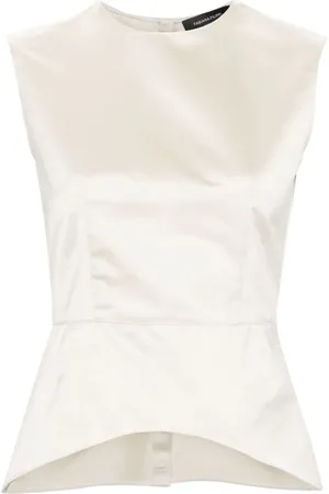 Fabiana Filippi Blusa con cuello redondo