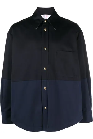 Thom Browne Camisa con diseño de dos tonos