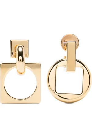 Jacquemus Aretes Les Pendantes Rond Carré