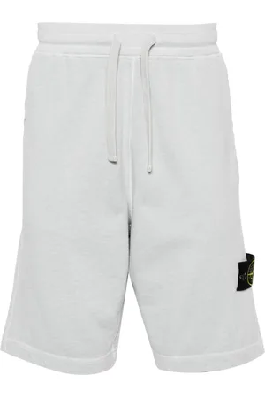 Stone Island Shorts deportivos con distintivo Compass