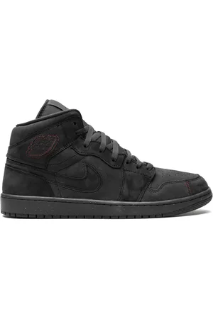Jordan Tenis Air 1 Mid SE Craft Dark Smoke Red