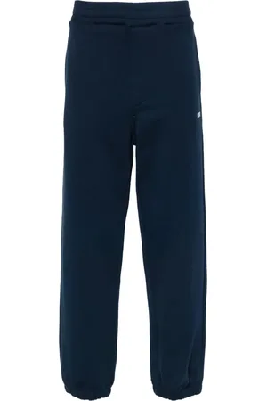 Msgm Pants con logo estampado