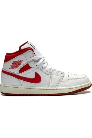 Jordan Tenis Air 1 Mid SE Dune Red