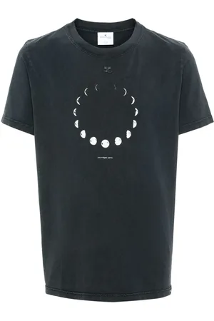 Courrèges Playera con parche del logo
