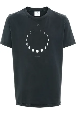 Courrèges Playera con parche del logo