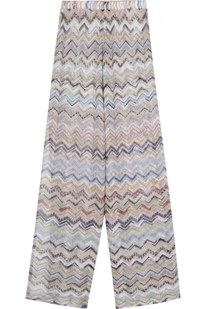 Missoni Pantalones con estampado en zigzag