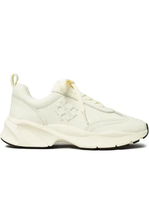 Tory Burch Tenis con logo en relieve