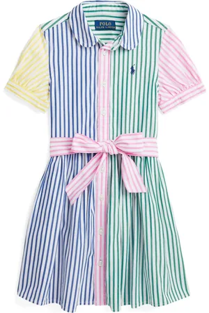 Ralph Lauren Vestido camisero con rayas estampadas