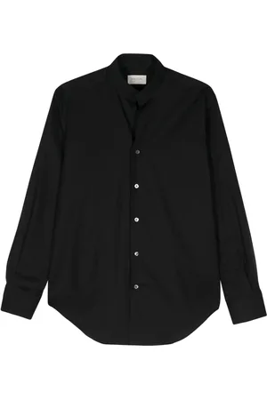 Tintoria Mattei Camisa de popelina manga larga