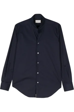 Tintoria Mattei Camisa de popelina manga larga
