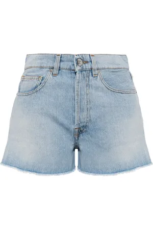 JOSHUA SANDERS Shorts de mezclilla con estampado Smiley
