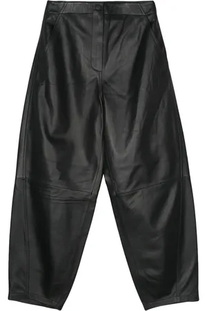 YVES SALOMON Pantalones tapered con bolsillos