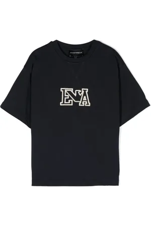 Emporio Armani Playera con logo bordado