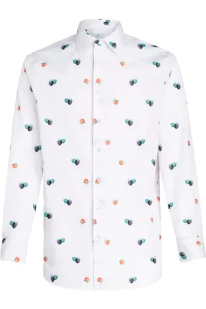 Etro Camisa con estampado gráfico