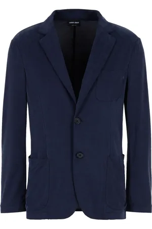 Giorgio Armani Blazer con un botón y solapas de pico