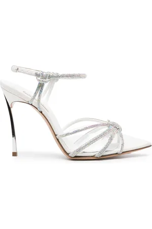 Casadei Zapatillas Blade C+C con detalles de strass y tacón de 10mm