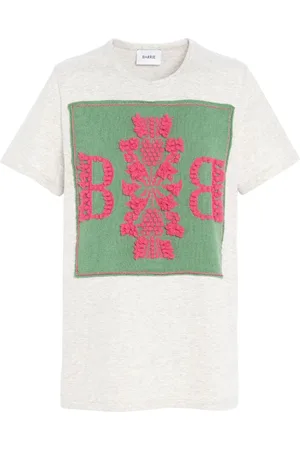 Barrie Playera con logo en intarsia