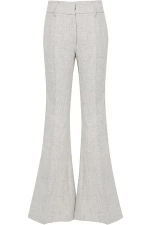 GABRIELA HEARST Pantalones acampanados Rhein con detalle de costuras