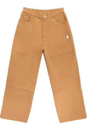 MARCELO BURLON Pantalones chino con motivo Cross