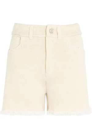 Barrie Shorts de tejido fino con flecos