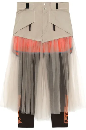 Kolor Skorts de tul a capas
