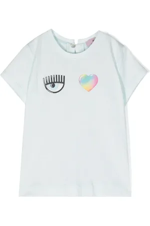 Chiara Ferragni Playera Eye Star Rainbow