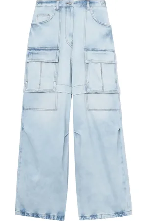 JUUN.J Jeans cargo con diseño ancho