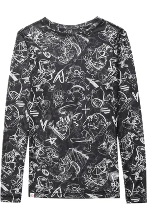 Charles Jeffrey Loverboy Playera con estampado Jester