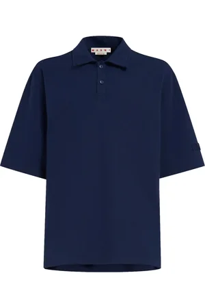 Marni Playera tipo polo con parche del logo