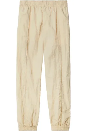 Burberry Pants anchos con efecto arrugado