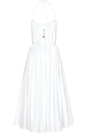 Dolce & Gabbana Vestido con cuello halter