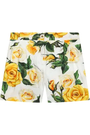 Dolce & Gabbana Shorts con rosas estampadas