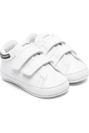 Emporio Armani Tenis con cierre autoadherente