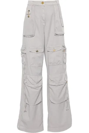 Elisabetta Franchi Jeans anchos con tiro medio