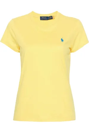 Playera discount amarilla mujer