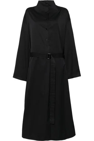 LEMAIRE Belted cotton shirtdress