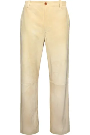 Marni Pantalones de gamuza anchos