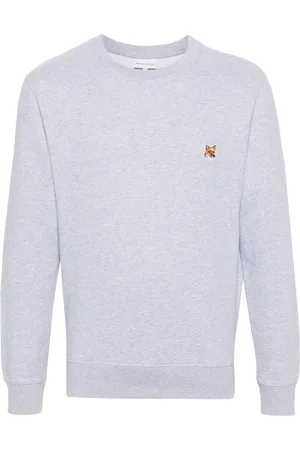 Maison Kitsuné Sudadera con aplique del logo
