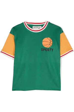 Mini Rodini Playera de malla T-DiegoR