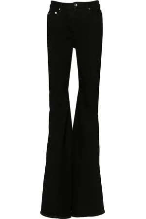 Rick Owens Jeans bootcut con tiro medio