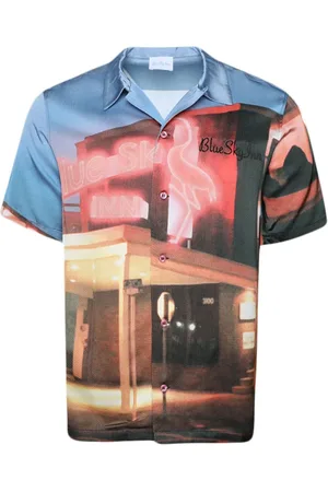 BLUE SKY INN Camisa Flamingo Inn