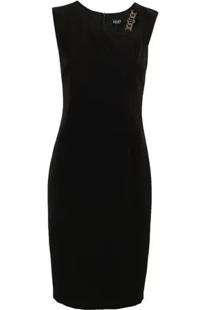 Liu Jo Vestido midi con detalle de cadena