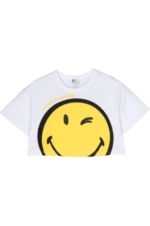 Marc Jacobs Top corto de x Smiley Word